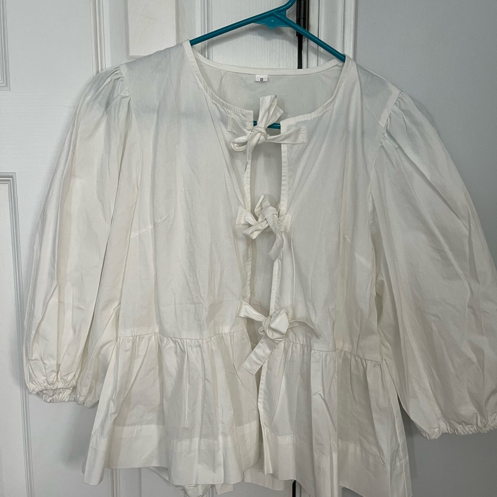 Elegant White Women's Top